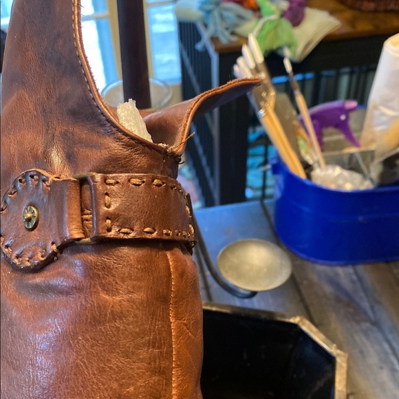 Frye Brown Over the Knee Boots Timeless Leather Design - Picture 11 of 13